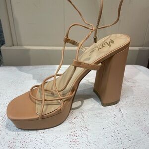 Lace up heels